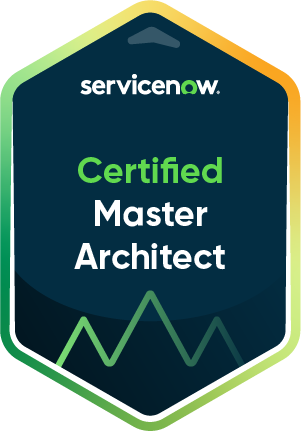 ServiceNow Certified Master Architect